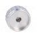 Knob | with pointer | aluminium | Øshaft: 6.35mm | Ø30x15mm | silver paveikslėlis 5