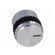 Knob | with pointer | aluminium | Øshaft: 6mm | Ø15x15mm | grey-black image 9