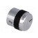 Knob | with pointer | aluminium | Øshaft: 6mm | Ø15x15mm | grey-black image 8