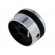Knob | with pointer | aluminium | Øshaft: 6mm | Ø24x15mm | grey-black фото 6