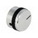 Knob | with pointer | aluminium | Øshaft: 6mm | Ø24x15mm | grey-black фото 8