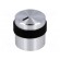 Knob | with pointer | aluminium,plastic | Øshaft: 4mm | Ø15.9x15mm image 1