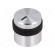 Knob | with pointer | aluminium,plastic | Øshaft: 6mm | Ø15.9x15.2mm image 1