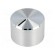 Knob | with pointer | aluminium,plastic | Øshaft: 6mm | Ø17.8x12mm image 1