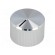 Knob | with pointer | aluminium,plastic | Øshaft: 6mm | Ø18.7x12mm image 1