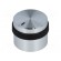 Knob | with pointer | aluminium,plastic | Øshaft: 6mm | Ø22.1x14.3mm image 1