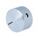 Knob | with pointer | aluminium,plastic | Øshaft: 6mm | Ø22.7x13.1mm image 2