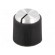 Knob | with pointer | aluminium,thermoplastic | Øshaft: 4mm | black image 1