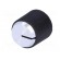 Knob | with pointer | aluminium,thermoplastic | Øshaft: 4mm | black фото 2