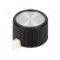Knob | with pointer | aluminium,thermoplastic | Øshaft: 6mm | black paveikslėlis 1