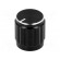 Knob | with pointer | aluminium,thermoplastic | Øshaft: 6mm | black image 1