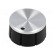 Knob | with pointer | aluminium,thermoplastic | Øshaft: 6mm | black image 1