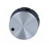 Knob | with pointer | aluminium,thermoplastic | Øshaft: 6mm | black paveikslėlis 3
