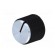 Knob | with pointer | aluminium,thermoplastic | Øshaft: 6mm | black фото 2