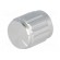 Knob | with pointer | aluminium,thermoplastic | Øshaft: 6mm | silver paveikslėlis 2