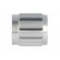 Knob | with pointer | aluminium,thermoplastic | Øshaft: 6mm | silver paveikslėlis 7
