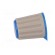 Knob | with pointer | Øshaft: 6mm | Ø15.3x18mm | Shaft: knurled | blue image 3
