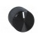 Knob | with pointer | Øshaft: 6mm | Ø15mm | black | Shaft: knurled paveikslėlis 9
