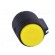 Knob | with pointer | plastic | Øshaft: 6.35mm | Ø13x15mm | yellow image 9