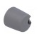 Knob | with pointer | plastic | Øshaft: 6mm | Ø16x16mm | grey | push-in image 8