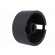 Knob | with pointer | plastic | Øshaft: 6mm | Ø31x16mm | black | push-in paveikslėlis 4
