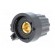 Precise knob | Shaft d: 6mm | Ø22.8x22.6mm | Colour: black фото 6