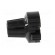 Precise knob | Shaft d: 6mm | Ø22.8x23.1mm | Colour: black paveikslėlis 3