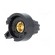 Precise knob | Shaft d: 6mm | Ø22.8x23.1mm | Colour: black paveikslėlis 6