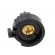 Precise knob | Shaft d: 6mm | Ø22.8x23.1mm | black | Shaft: smooth image 5