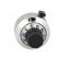 Precise knob | with counting dial | Shaft d: 6.35mm | Ø22.2x22mm paveikslėlis 9