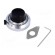 Precise knob | with counting dial | Shaft d: 6.35mm | Ø46x25mm image 1