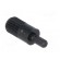 Knob | shaft knob | black | 10mm | Application: CA9M фото 4
