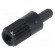 Knob | shaft knob | black | 10mm | Application: CA9M image 1