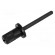 Knob | shaft knob | black | 12/21mm | Application: CA9M image 1