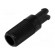 Knob | shaft knob | black | Ø6x12mm | Application: PT15N | B: 9mm фото 1