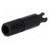 Knob | shaft knob | black | Ø6x19mm | Application: PT15N | B: 9mm image 1