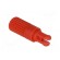 Knob | shaft knob | red | h: 11.7mm | for mounting potentiometers image 4
