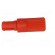 Knob | shaft knob | red | h: 11.7mm | Application: CA14 | B: 3.7mm фото 7