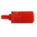 Knob | shaft knob | red | Ø5mm | Application: CA6 фото 7