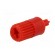 Knob | shaft knob | red | Ø5mm | Application: CA6 фото 2