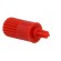 Knob | shaft knob | red | Ø5mm | for mounting potentiometers | CA6 image 4