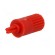 Knob | shaft knob | red | Ø5mm | for mounting potentiometers | CA6 image 6