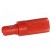 Knob | shaft knob | red | Ø6x12mm | Application: PT15N | B: 9mm paveikslėlis 7