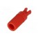 Knob | shaft knob | red | Ø6x12mm | Application: PT15N | B: 9mm image 2