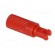 Knob | shaft knob | red | Ø6x12mm | Application: PT15N | B: 9mm image 4
