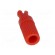 Knob | shaft knob | red | Ø6x12mm | Application: PT15N | B: 9mm paveikslėlis 9