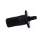 Knob | shaft knob,with flange | black | Ø5mm | Flange dia: 9mm фото 3
