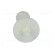 Knob | shaft knob,with flange | white | Ø5mm | Flange dia: 9mm | CA6 image 5