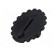 Knob | thumbwheel | black | Ø16mm | Application: PT15N фото 2