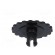 Knob | thumbwheel | black | Ø16mm | Application: PT15N paveikslėlis 5